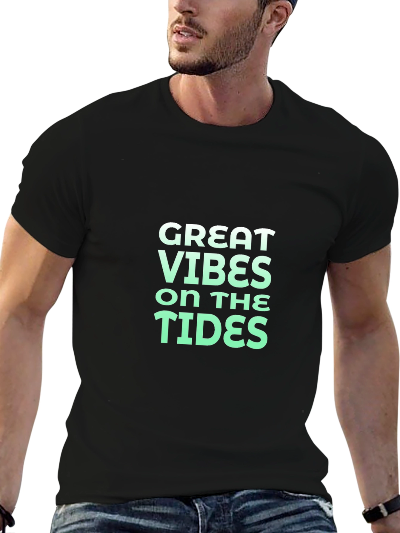 Great Vibes on the Tides Graphic Tee
