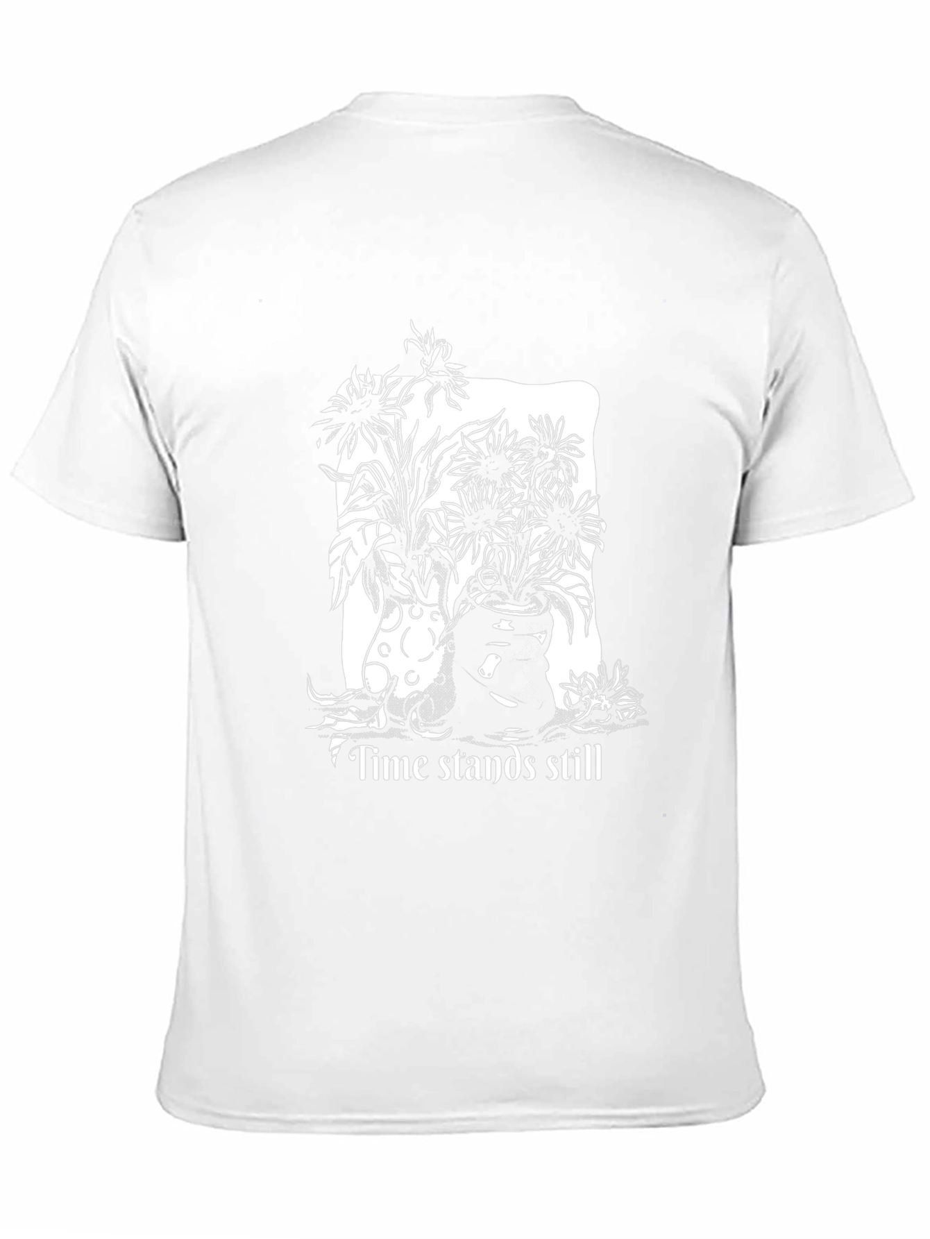 Time Stands Still Graphic Tee - Black