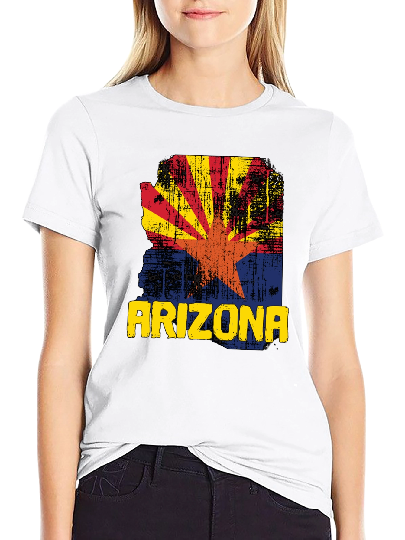 Arizona State Flag Graphic T-Shirt