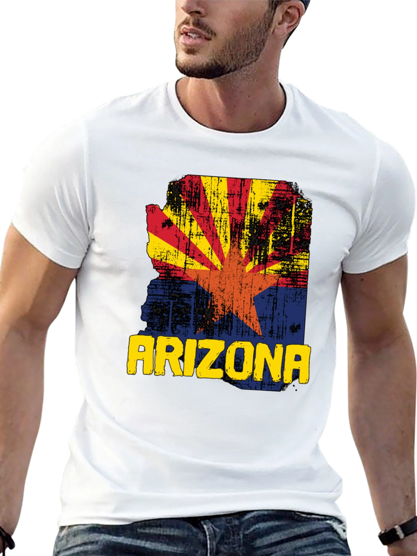 Arizona State Flag Graphic T-Shirt