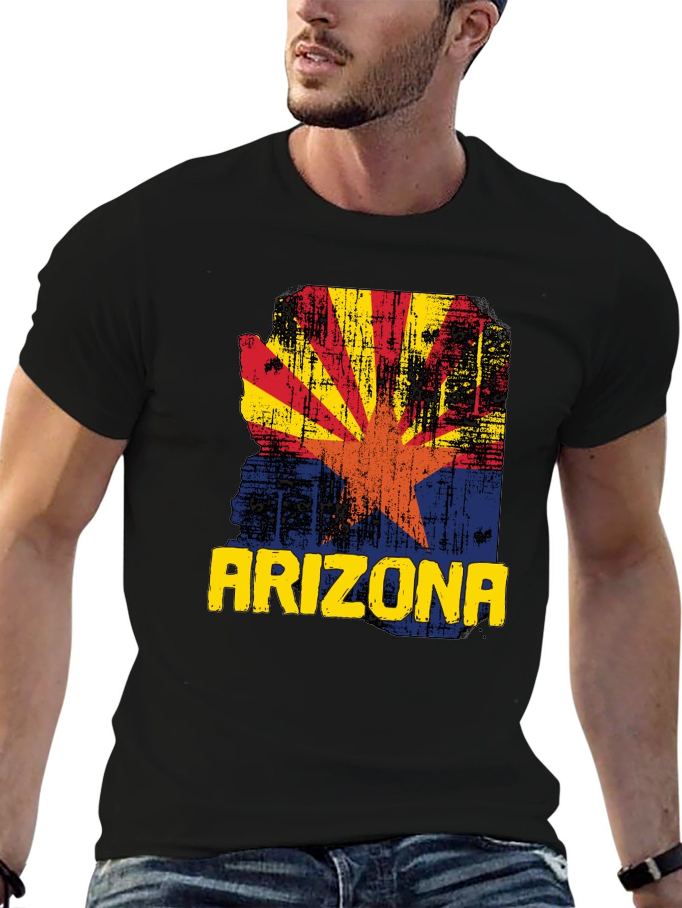 Arizona State Flag Graphic T-Shirt