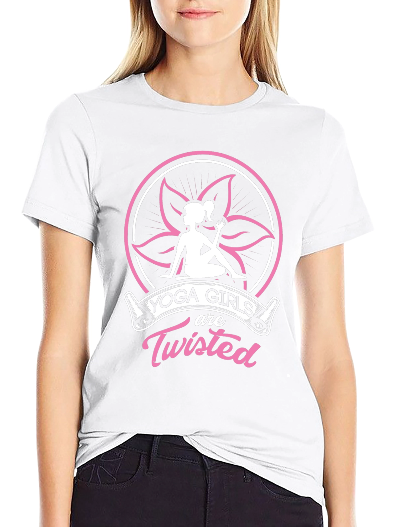 Yoga Girls Twisted T-Shirt