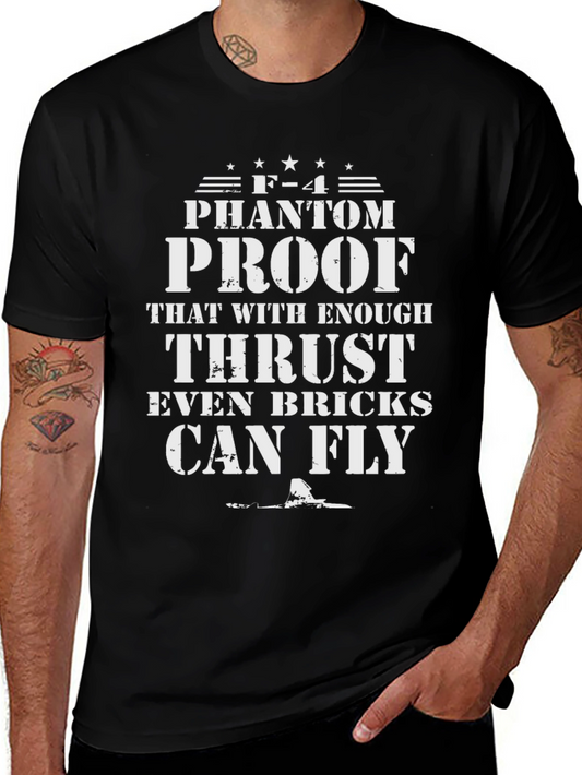 F-4 Phantom Proof T-Shirt - Military Aviation Tee