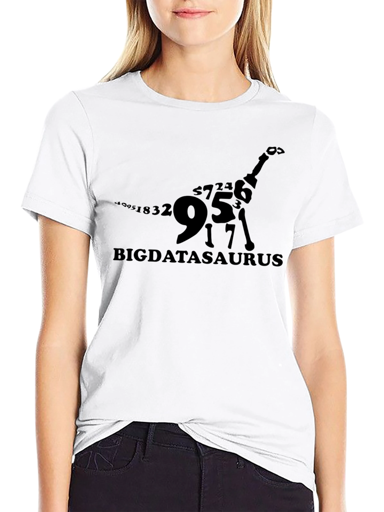 Bigdatasaurus Graphic T-Shirt - Data Science Apparel