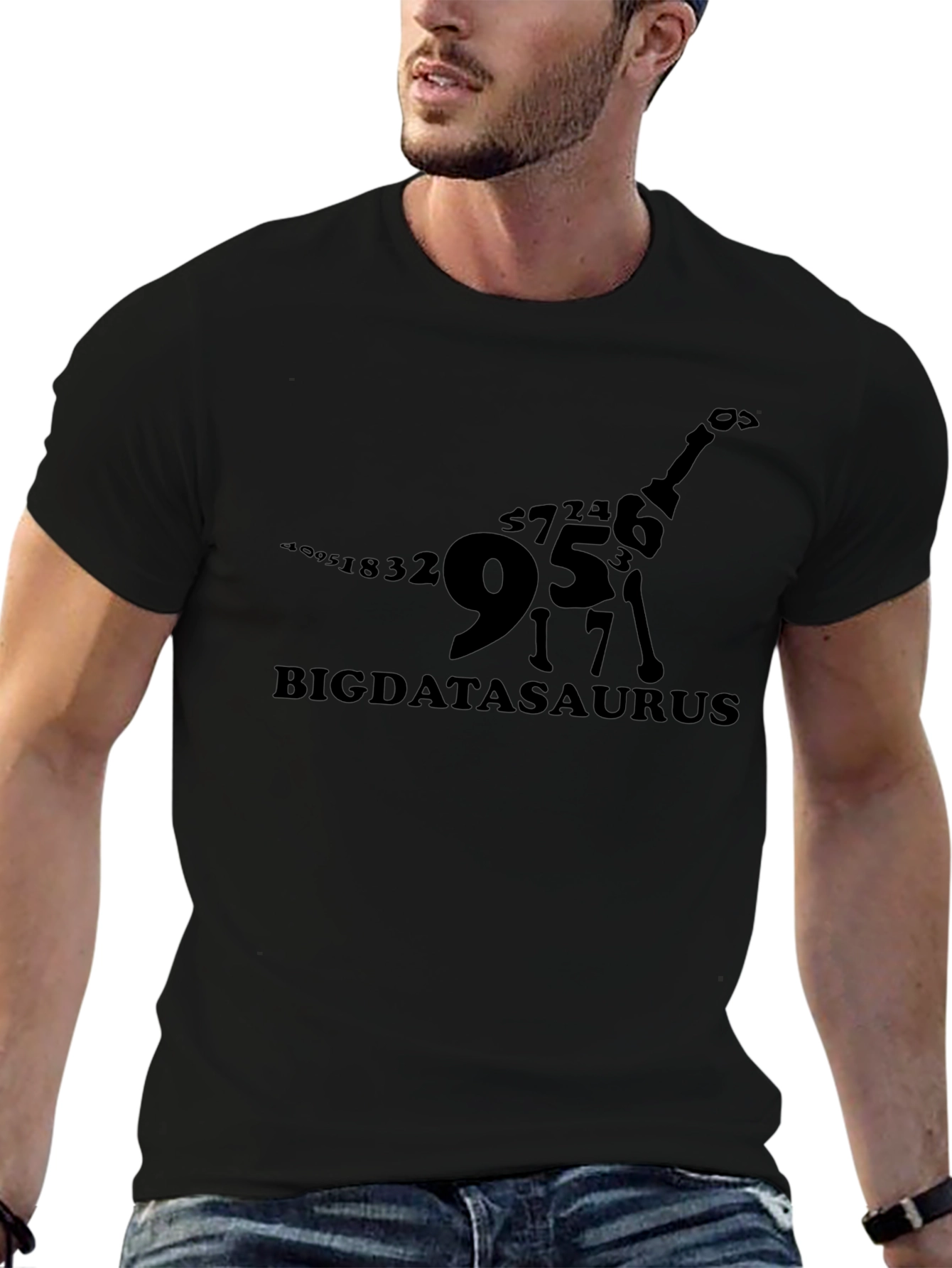 Bigdatasaurus Graphic T-Shirt - Data Science Apparel