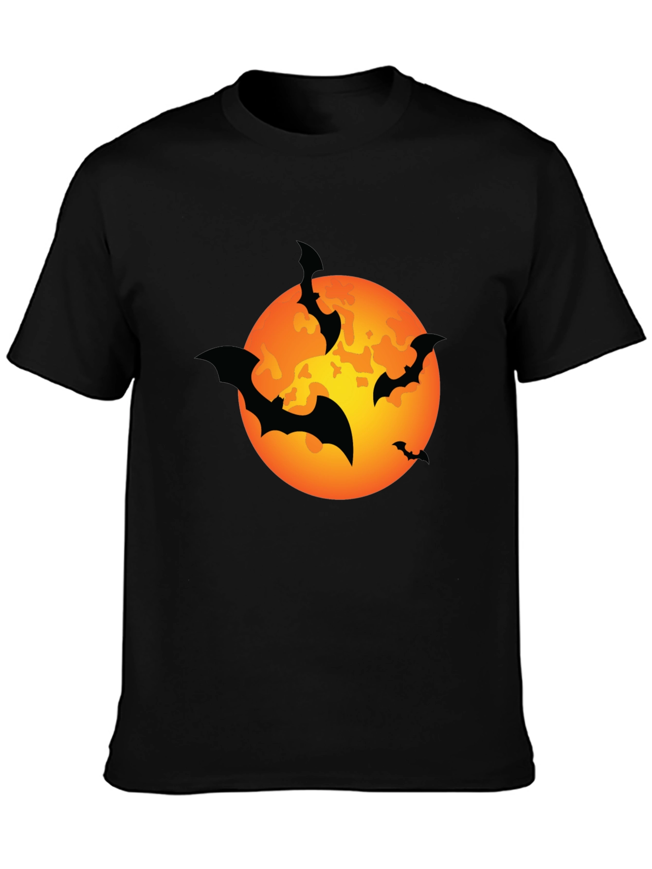 Halloween Bat Moon T-Shirt
