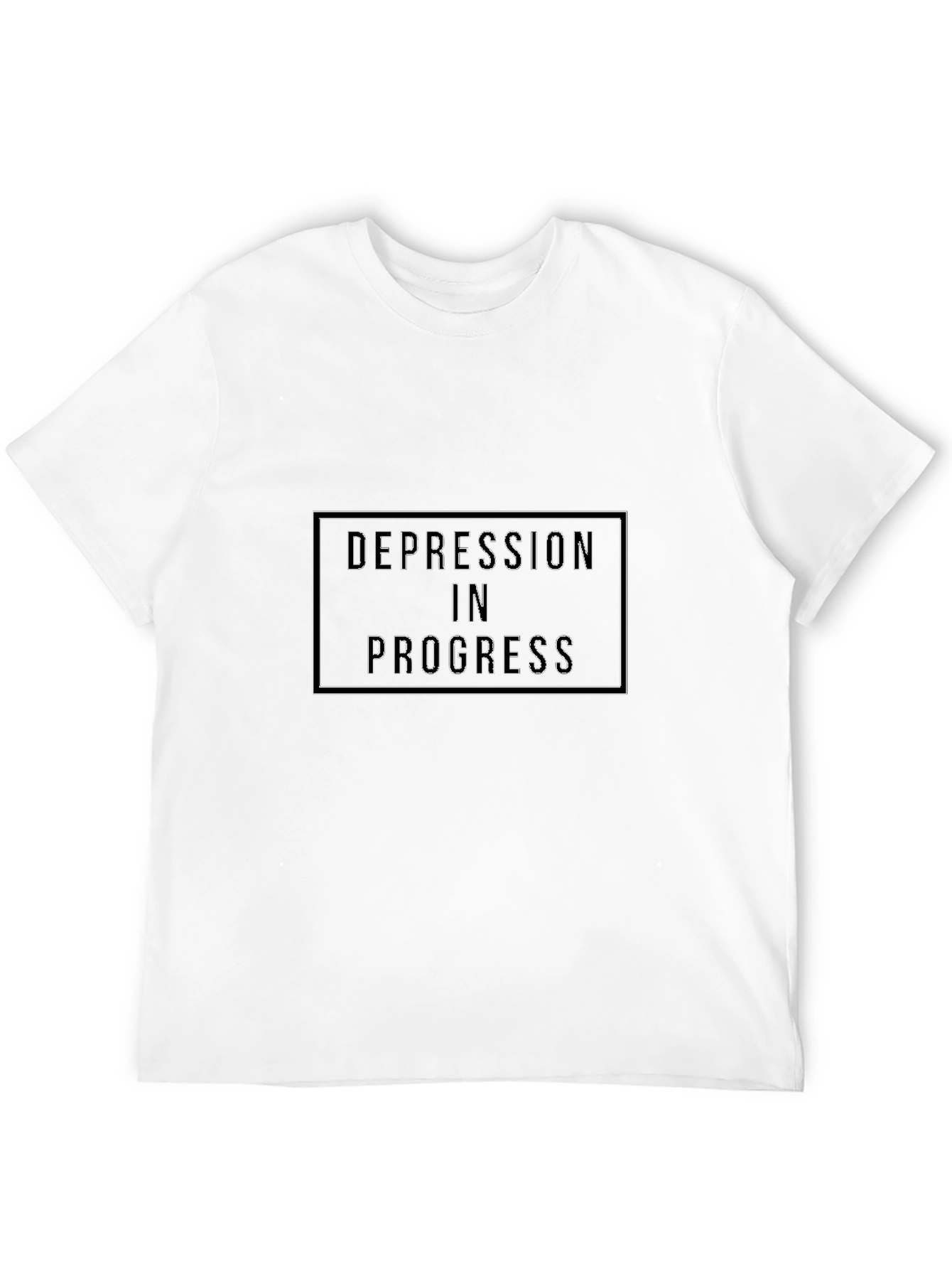 Depression in Progress Graphic T-Shirt