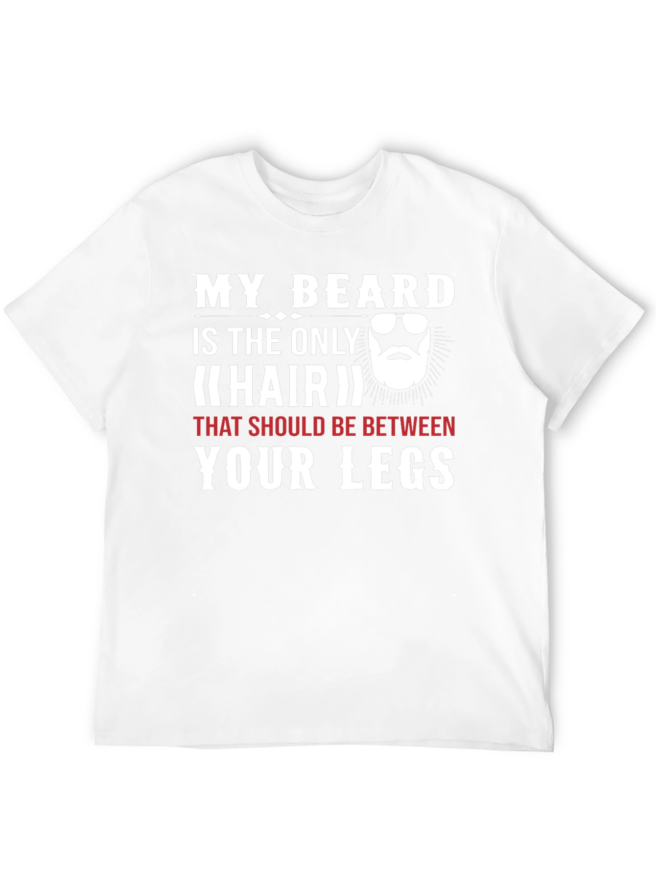 Funny Beard Graphic Tee