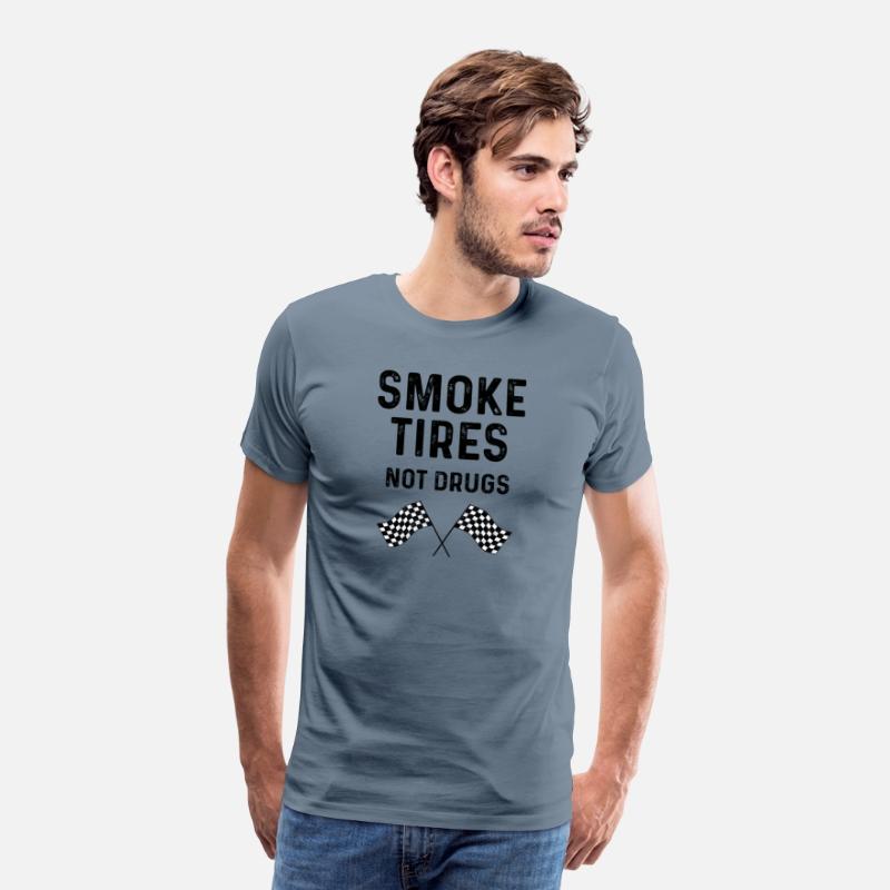 Race Track Checkered Flag Cars Smoke Tires Not