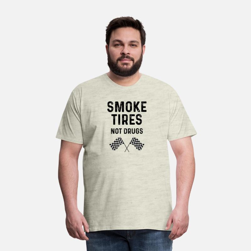 Race Track Checkered Flag Cars Smoke Tires Not