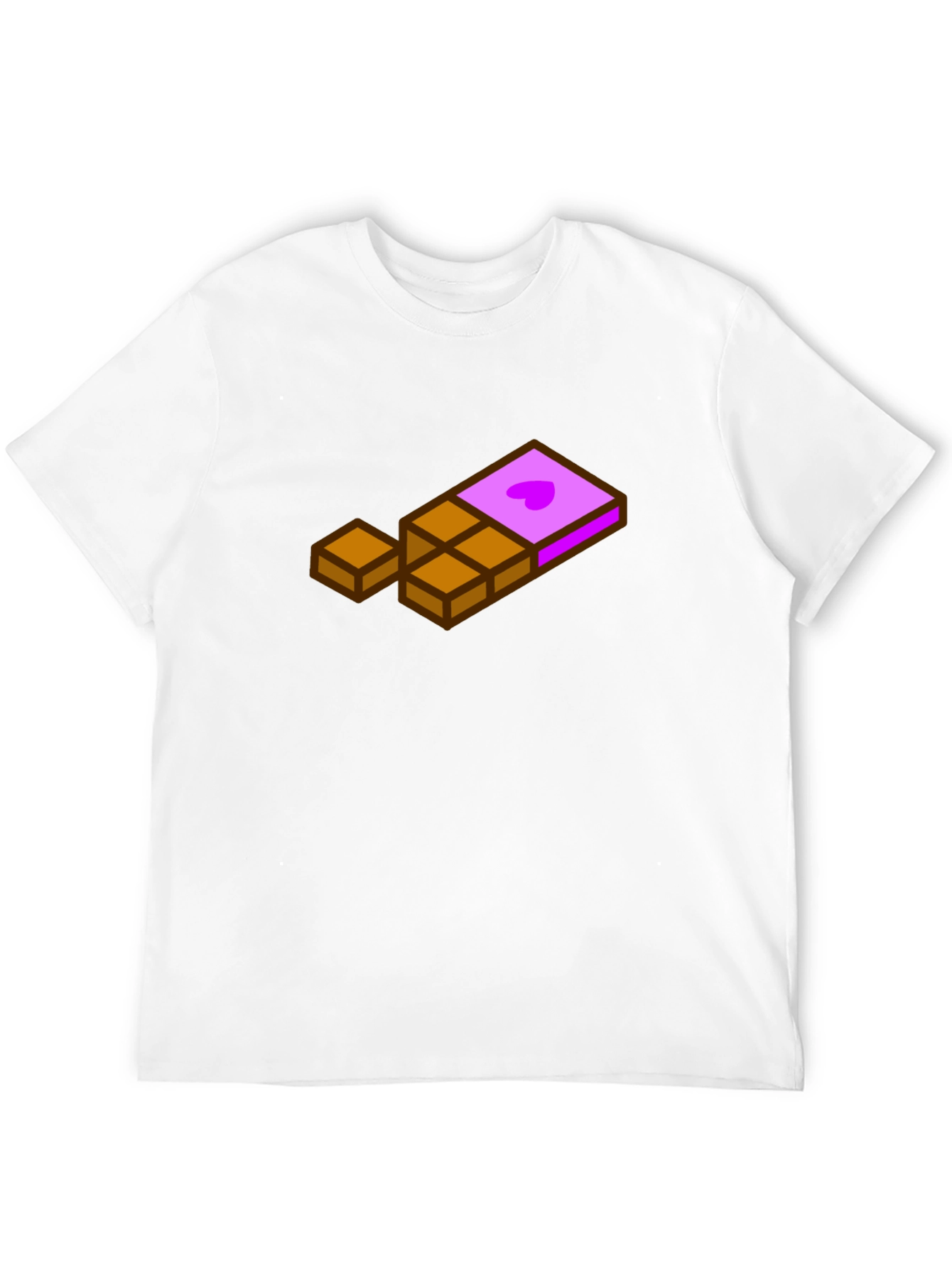 Chocolate Bar Graphic Tee - Sweet Treat Style