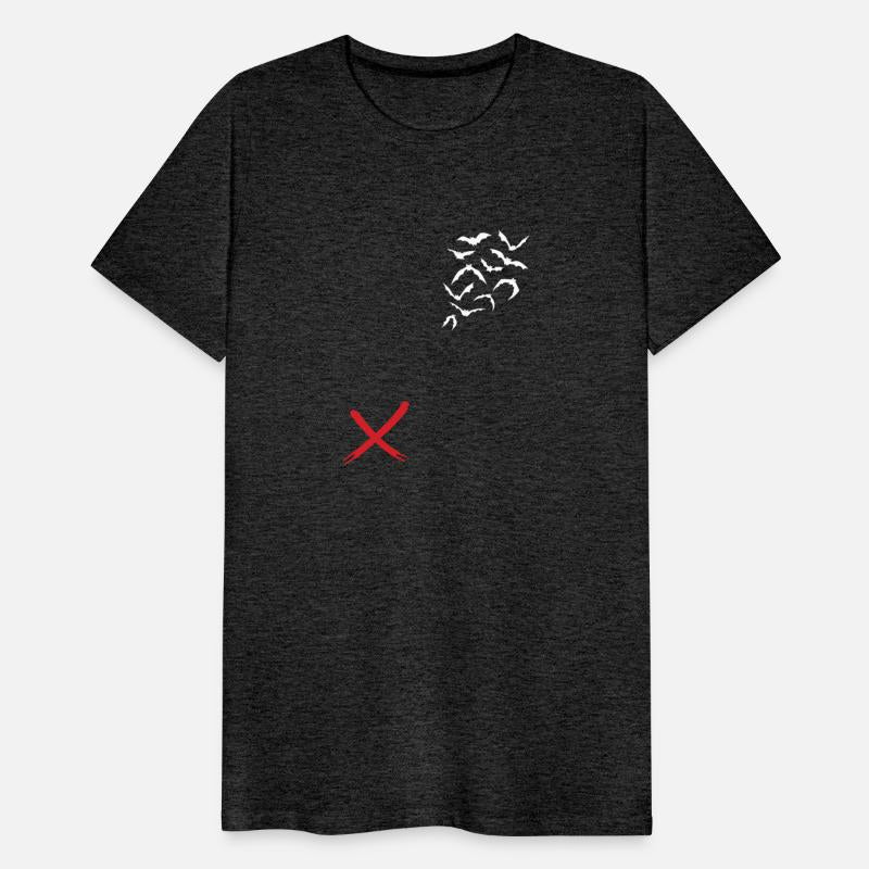 Red cross, bats, unity, compassion.