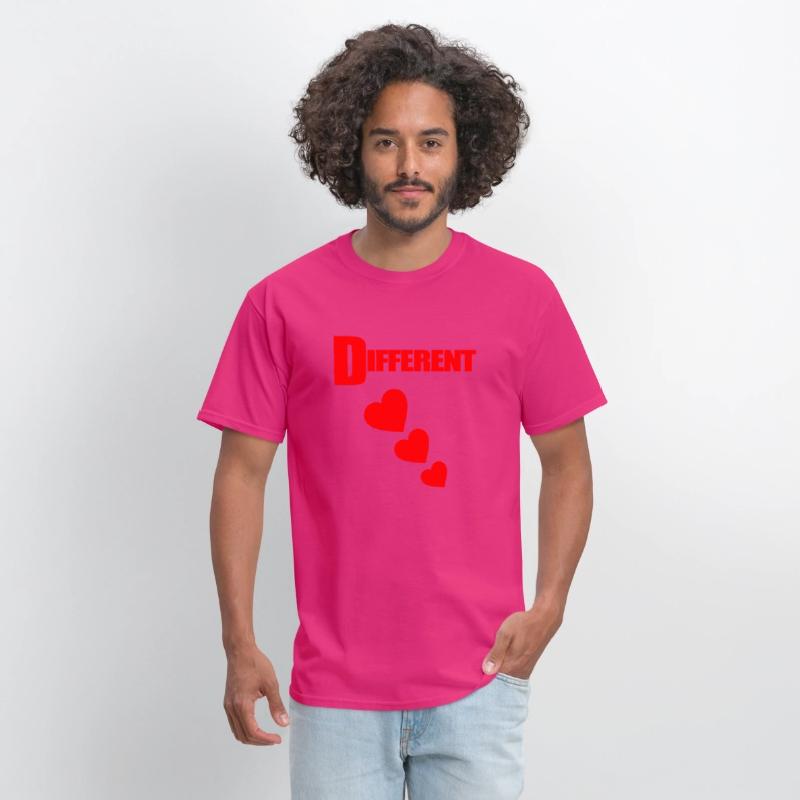 Red Different Hearts