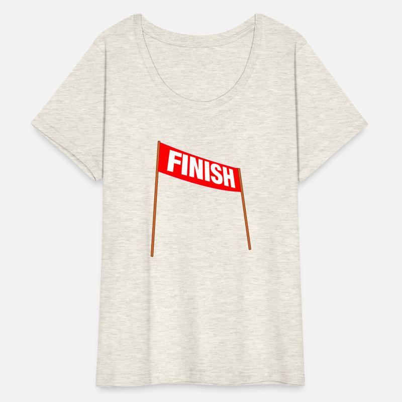 Red FINISH Banner – You Did It!