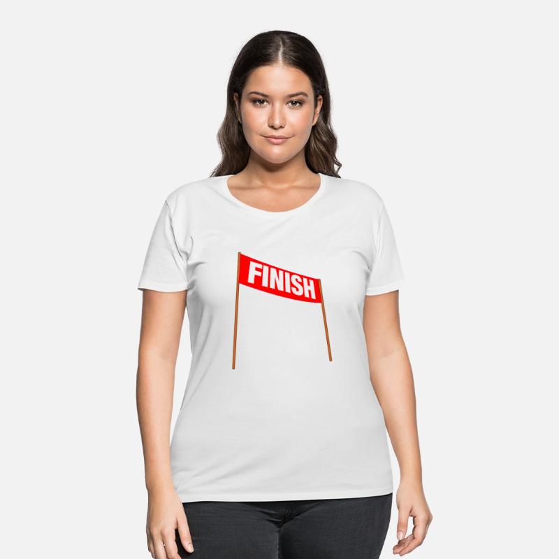 Red FINISH Banner – You Did It!