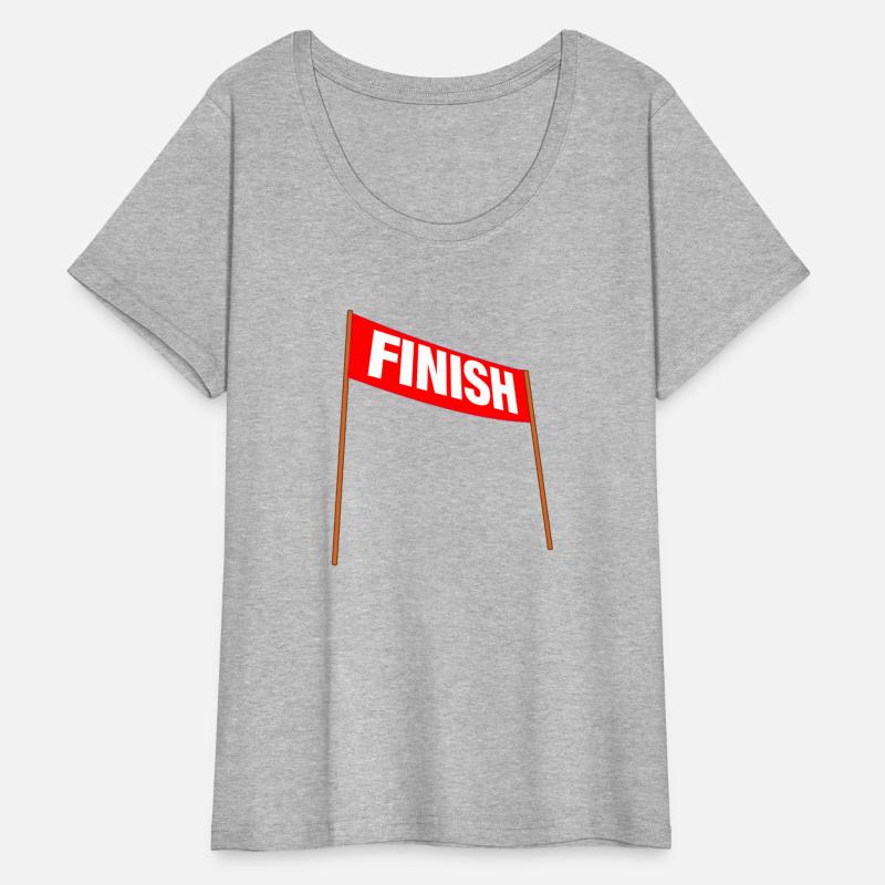 Red FINISH Banner – You Did It!