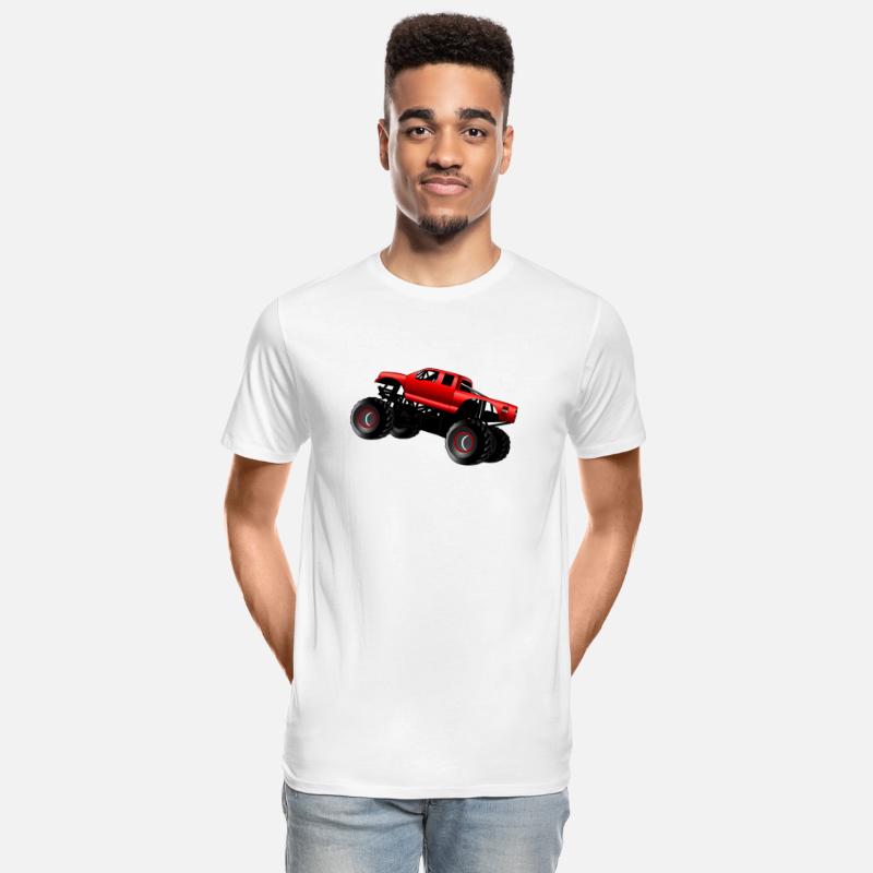 red monster truck