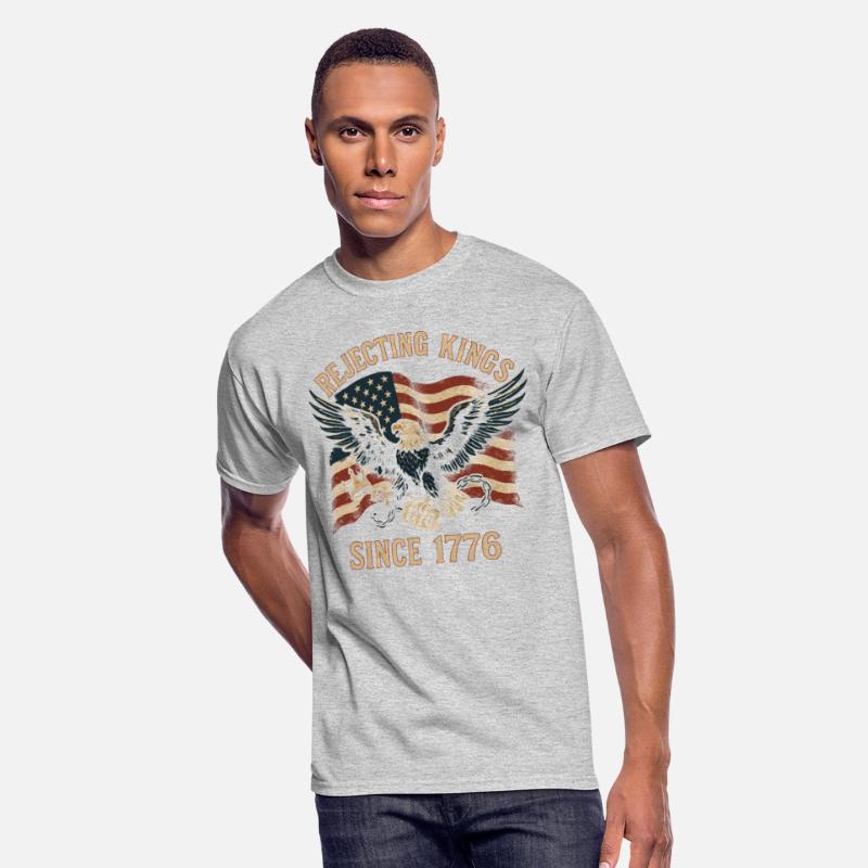 Rejecting Kings Since 1776 Funny Patriotic Eagle