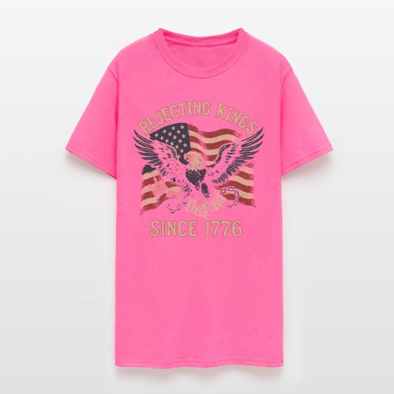 Rejecting Kings Since 1776 Funny Patriotic Eagle