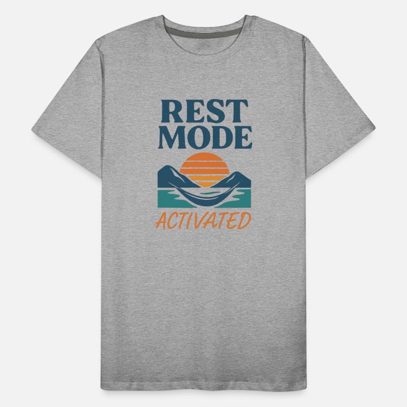 Rest Mode Activated – Minimal Beach Chill Tee