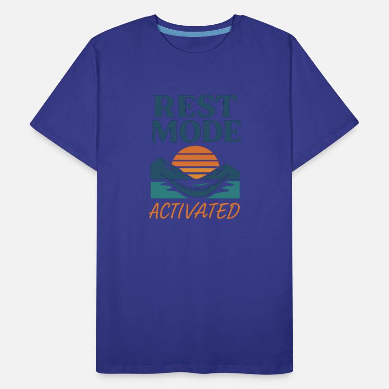 Rest Mode Activated – Minimal Beach Chill Tee