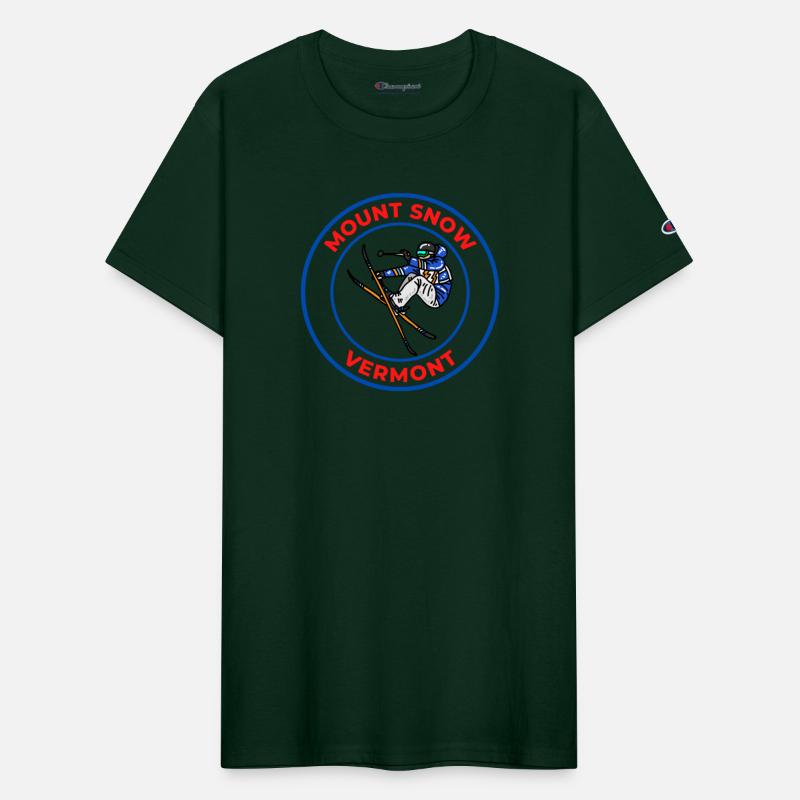 Retro Cool Skiing Mount Snow Vermont Souvenir