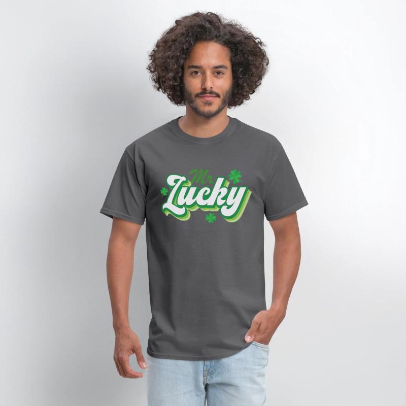 Retro Mr Lucky Clover Shamlock St. Patrick's Day