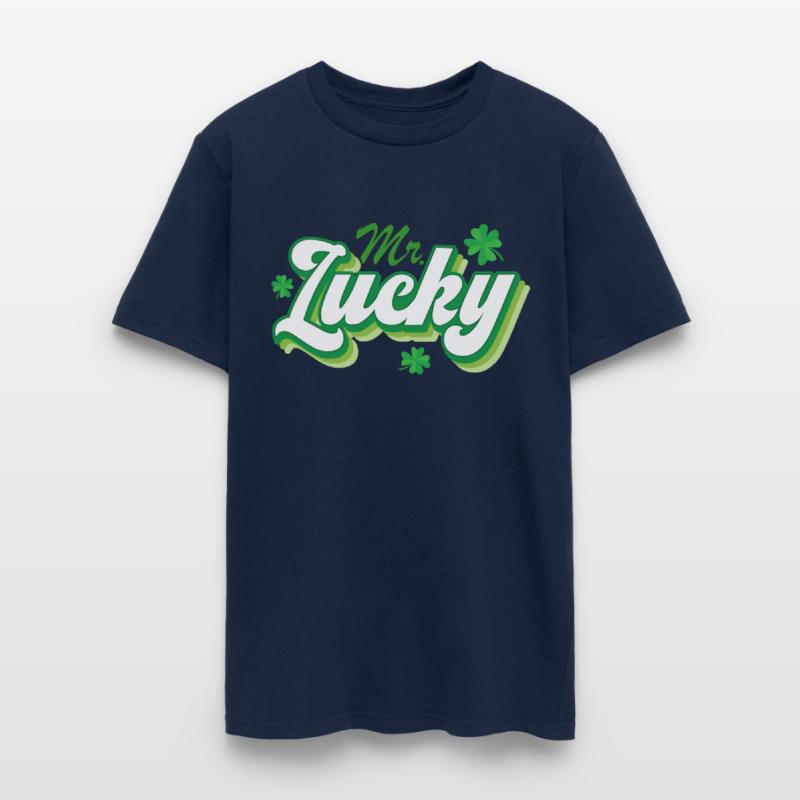 Retro Mr Lucky Clover Shamlock St. Patrick's Day