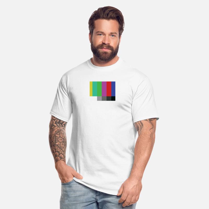 retro tv no signal no channel SMPTE colors