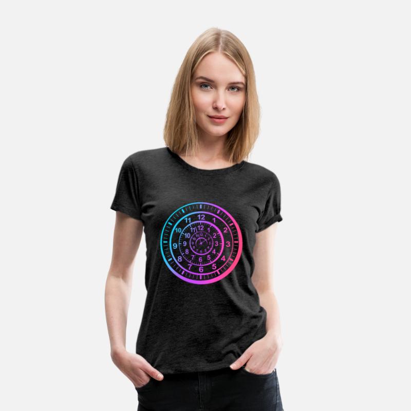 Retro Vibe Time Travel Lover Time Travel Clock
