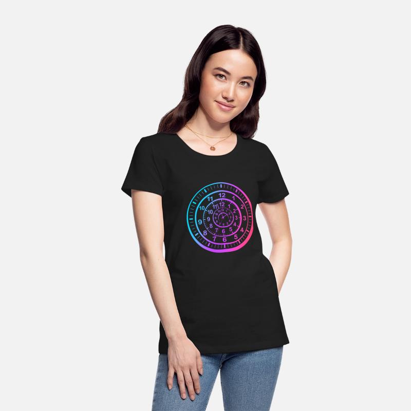 Retro Vibe Time Travel Lover Time Travel Clock
