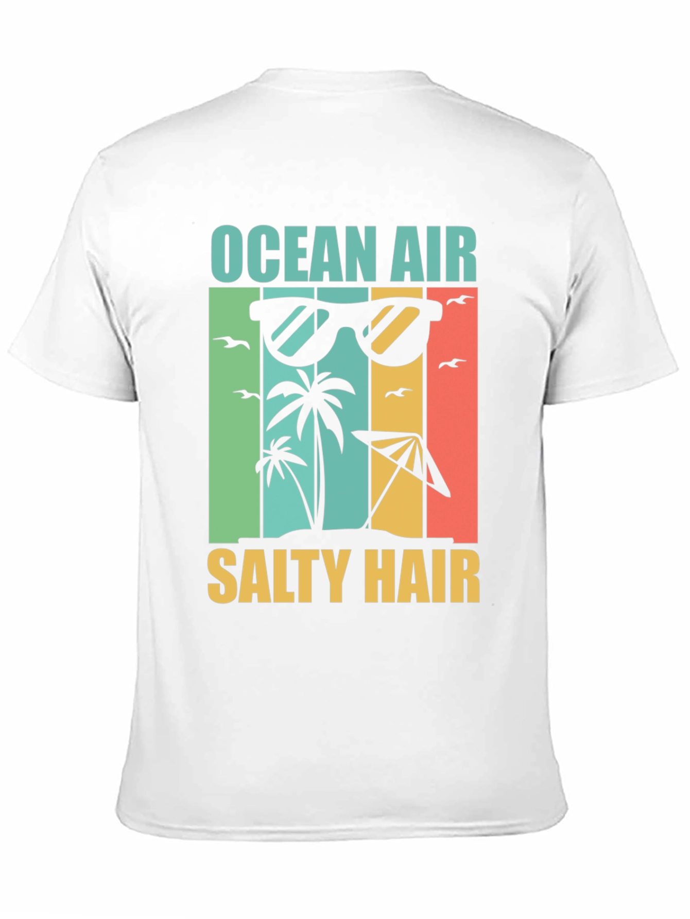 Ocean Air Salty Hair T-Shirt Summer Beach