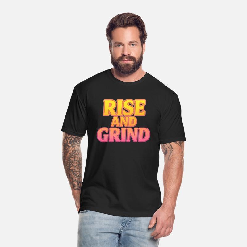 Rise and Grind – Motivational Sunrise Gradient Qu