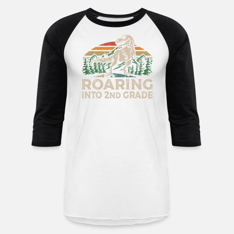 Roaring 2nd Grade Dinosaur T Rex Back To School