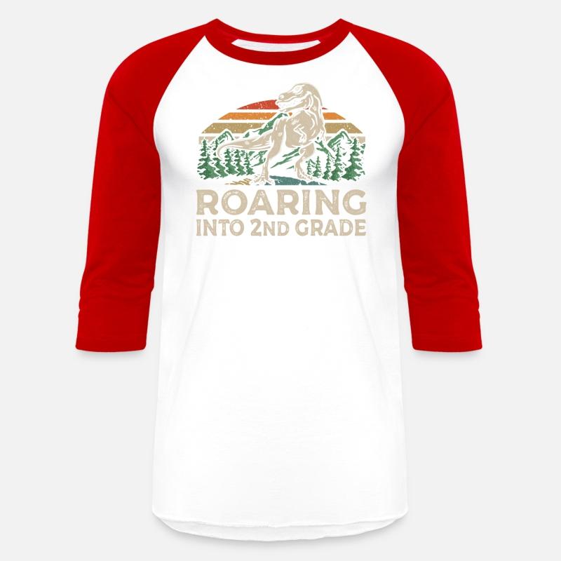Roaring 2nd Grade Dinosaur T Rex Back To School