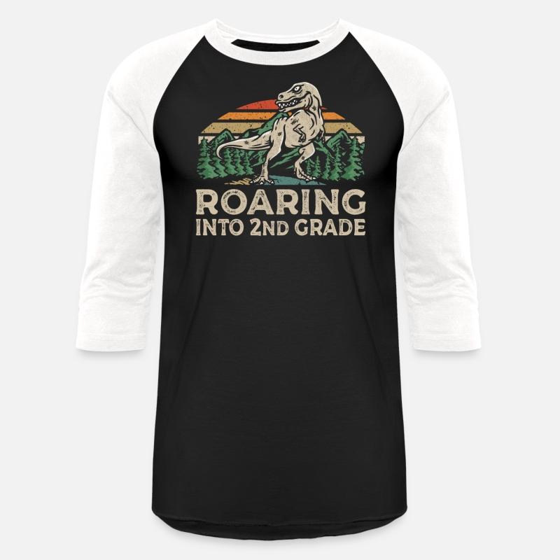 Roaring 2nd Grade Dinosaur T Rex Back To School