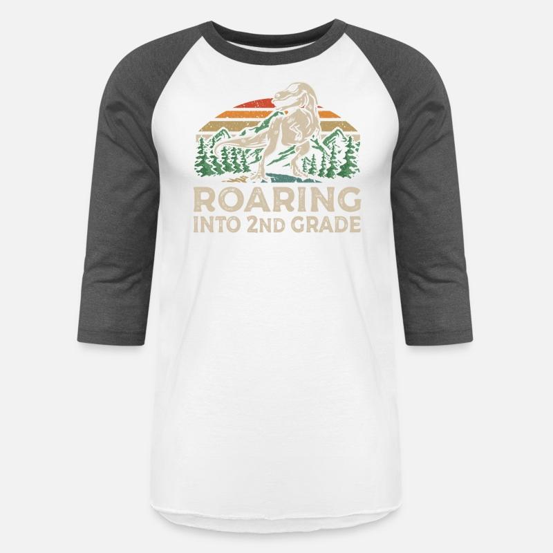 Roaring 2nd Grade Dinosaur T Rex Back To School