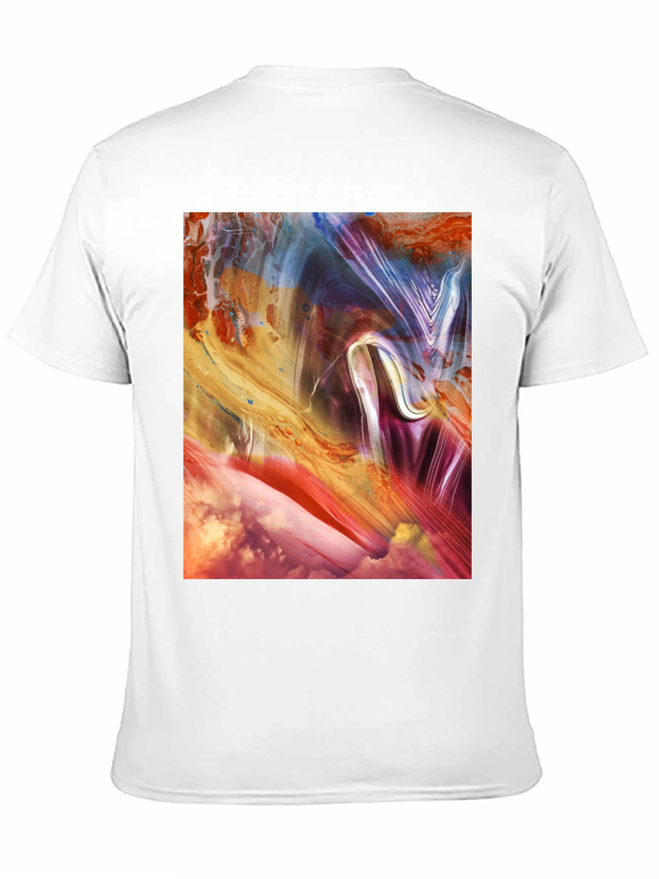 Abstract Art Black T-Shirt - Modern Style