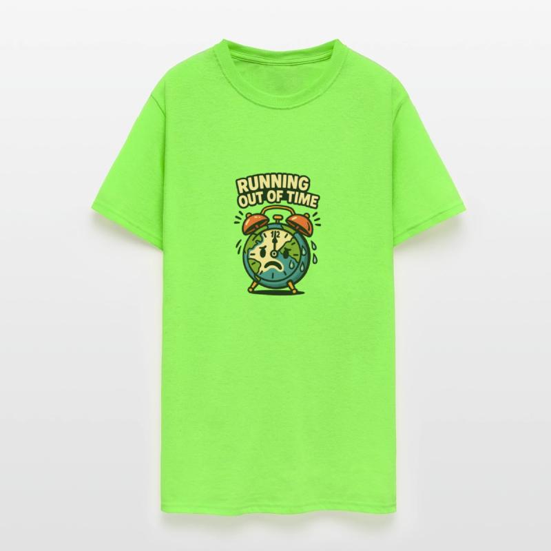 Running Out of Time – Earth Alarm Clock Tee