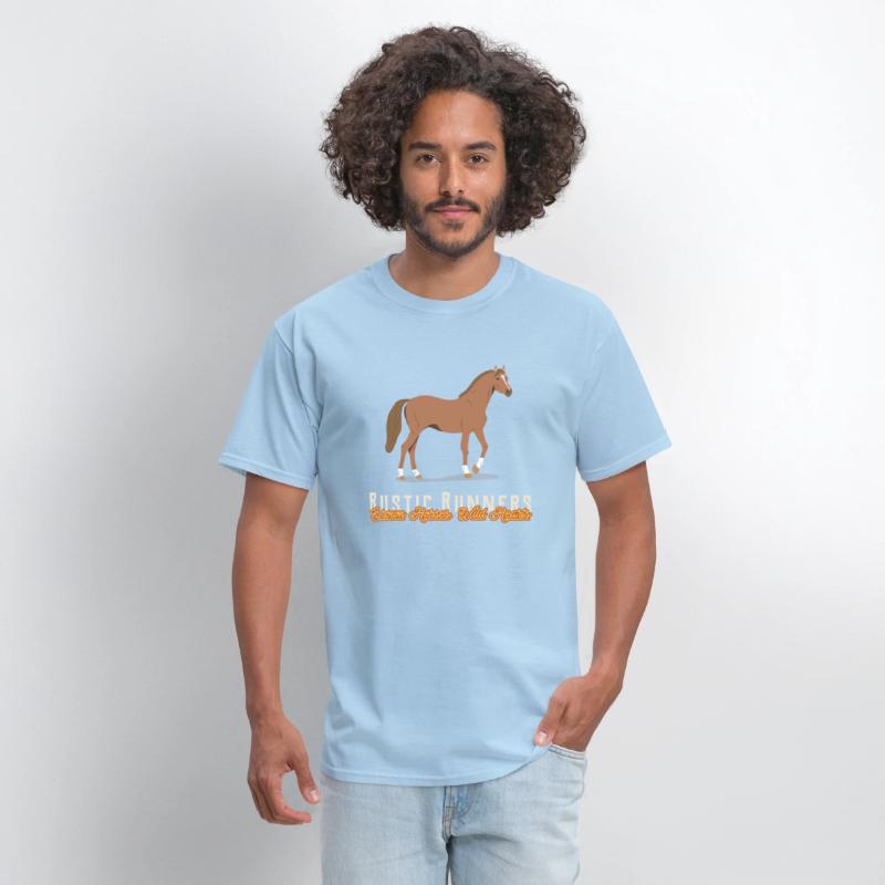 RUSTIC RUNNERS BROWN HORSES WILD HEARTS