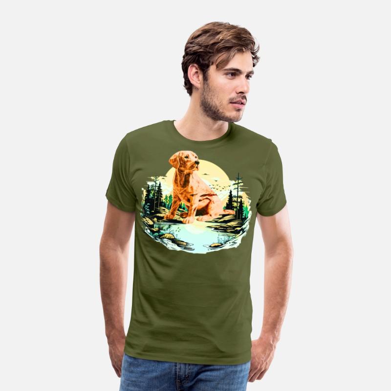 Rustic Wooden Labrador