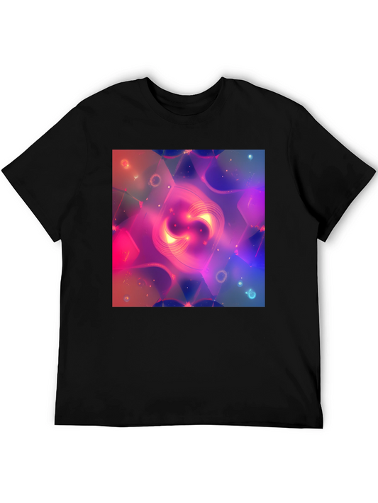 Abstract Art Tee - Vibrant Colors Unique Design