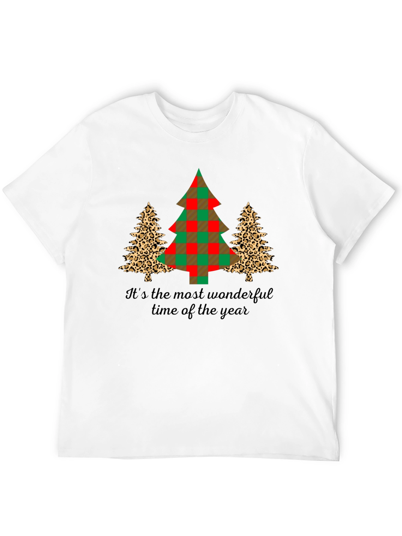 Christmas Tree Graphic T-Shirt
