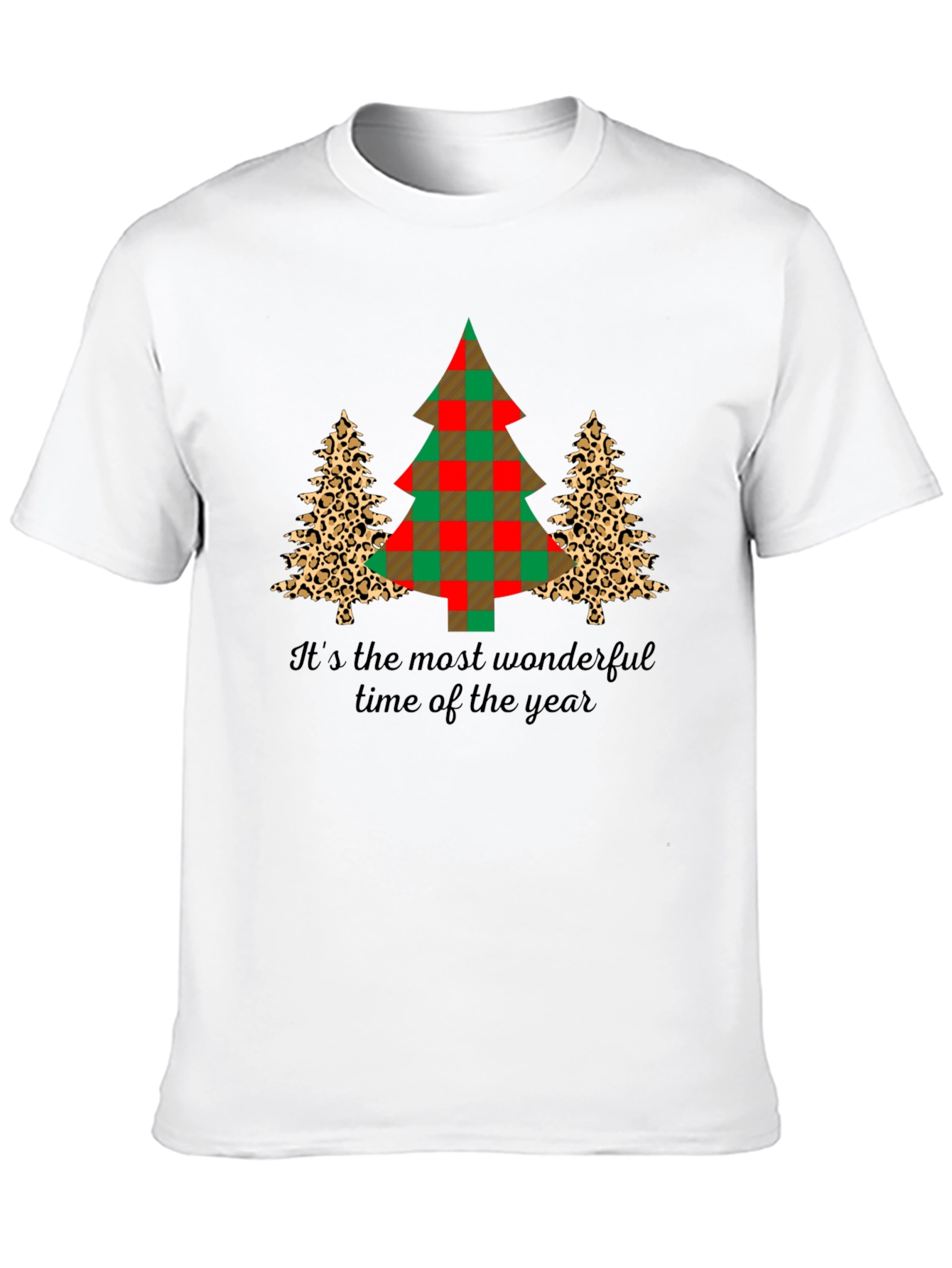 Christmas Tree Graphic T-Shirt