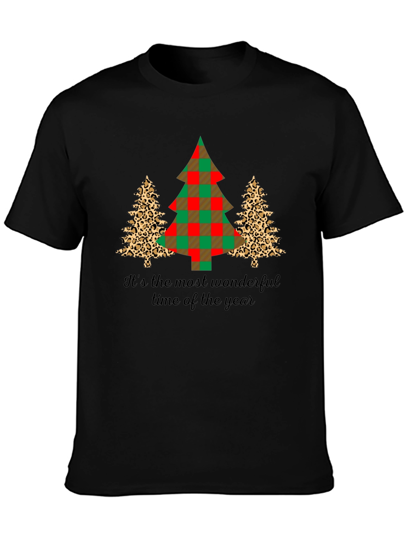 Christmas Tree Graphic T-Shirt