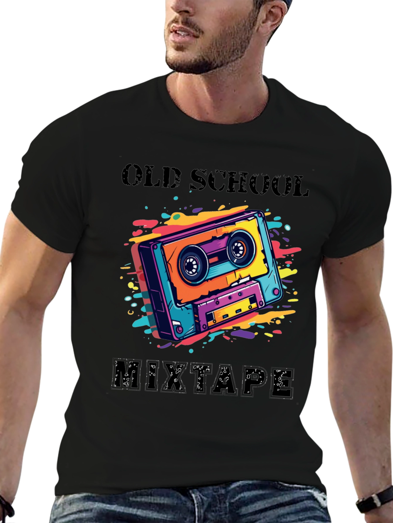 Old School Mixtape T-Shirt - Retro Style