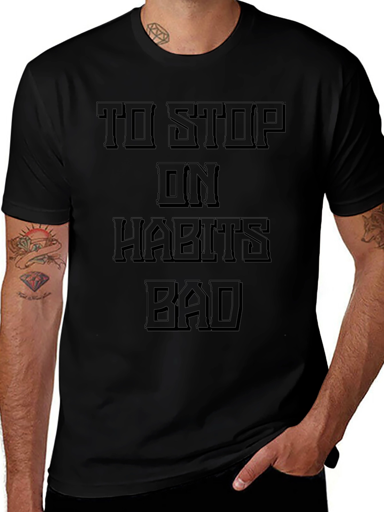 Stop Bad Habits T-Shirt