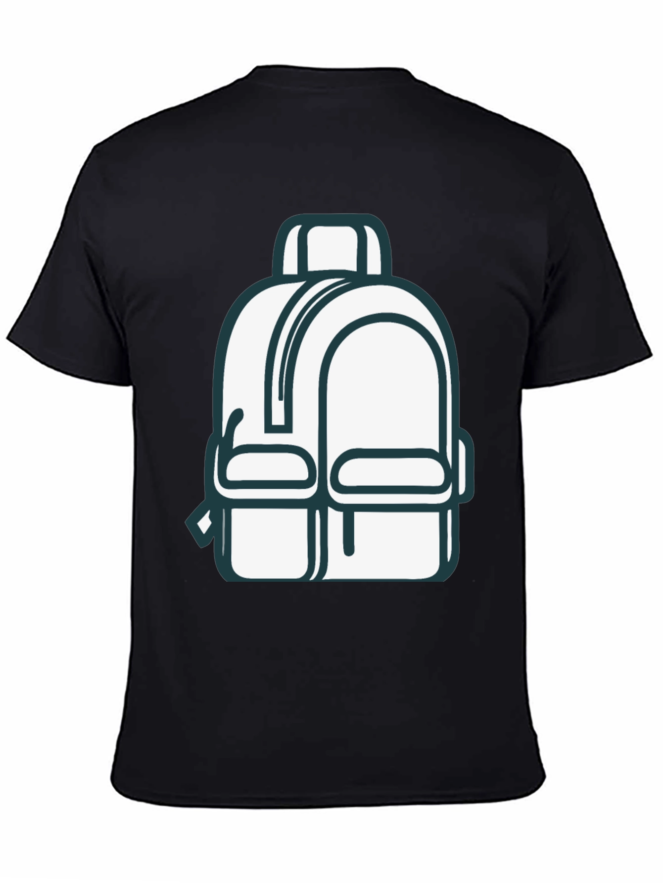 Backpack Graphic Tee - Casual Comfort