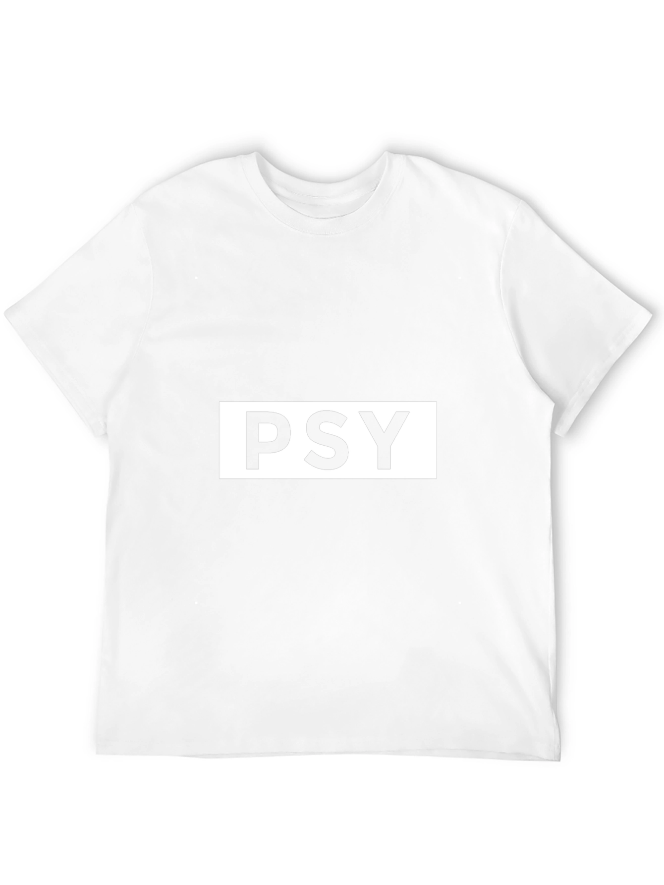 PSY Graphic Tee - Black Cotton Blend Comfort