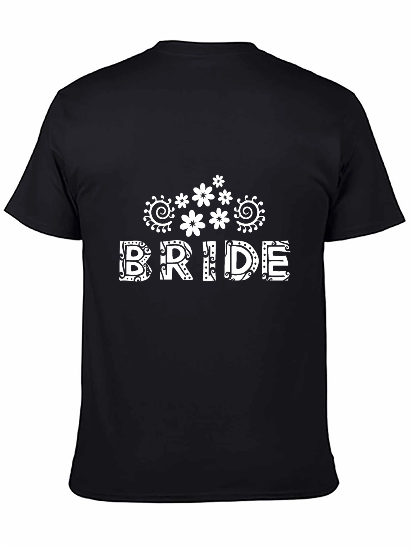 Bride T-Shirt - Floral Wedding Tee